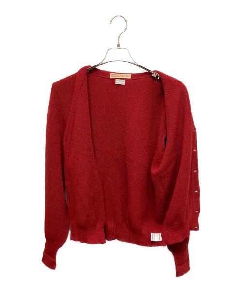 ANATOMICA（アナトミカ）ANATOMICA (アナトミカ) FANNI LEMERMAYER (ファニ レママイヤー) 厚手カーディガン レッド サイズ:Freeの古着・服飾アイテム