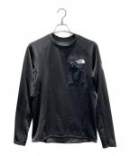 THE NORTH FACEザ ノース フェイス）の古着「エクスペディションドライドットクルー 長袖カットソー」｜ブラック