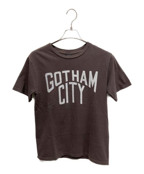 NUMBER (N)INE（ナンバーナイン）NUMBER (N)INE (ナンバーナイン) GOTHAM CITY 半袖カットソー ブラウン サイズ:3の古着・服飾アイテム