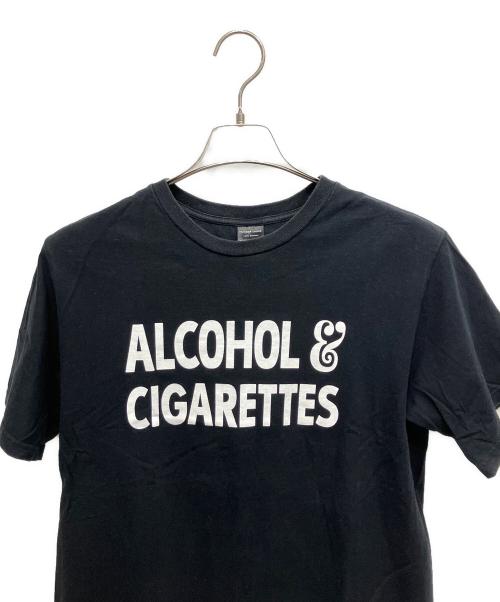 NUMBER (N)INE（ナンバーナイン）NUMBER (N)INE (ナンバーナイン) ALCOHOL CIGARETTES 半袖カットソー ブラック サイズ:3の古着・服飾アイテム