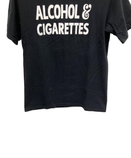 NUMBER (N)INE（ナンバーナイン）NUMBER (N)INE (ナンバーナイン) ALCOHOL CIGARETTES 半袖カットソー ブラック サイズ:3の古着・服飾アイテム