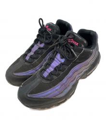 NIKE（ナイキ）の古着「AIR MAX95 PREMIUM ローカットスニーカー」｜ブラック×パープル