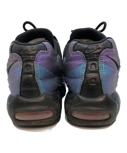 NIKE（ナイキ）NIKE (ナイキ) AIR MAX95 PREMIUM ローカットスニーカー ブラック×パープル サイズ:26.5cmの古着・服飾アイテム