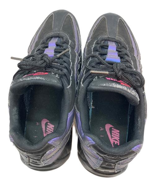 NIKE（ナイキ）NIKE (ナイキ) AIR MAX95 PREMIUM ローカットスニーカー ブラック×パープル サイズ:26.5cmの古着・服飾アイテム