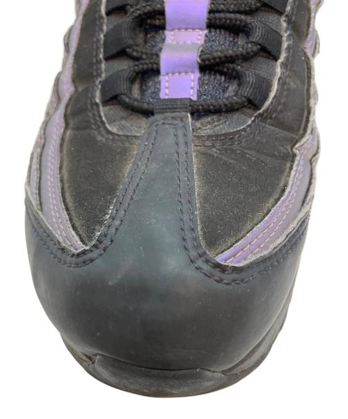 NIKE（ナイキ）NIKE (ナイキ) AIR MAX95 PREMIUM ローカットスニーカー ブラック×パープル サイズ:26.5cmの古着・服飾アイテム