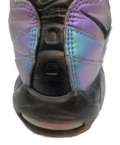 NIKE（ナイキ）NIKE (ナイキ) AIR MAX95 PREMIUM ローカットスニーカー ブラック×パープル サイズ:26.5cmの古着・服飾アイテム