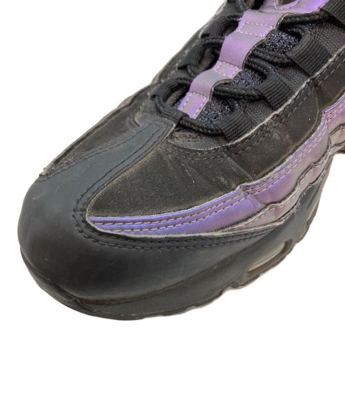 NIKE（ナイキ）NIKE (ナイキ) AIR MAX95 PREMIUM ローカットスニーカー ブラック×パープル サイズ:26.5cmの古着・服飾アイテム