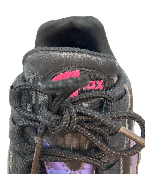 NIKE（ナイキ）NIKE (ナイキ) AIR MAX95 PREMIUM ローカットスニーカー ブラック×パープル サイズ:26.5cmの古着・服飾アイテム