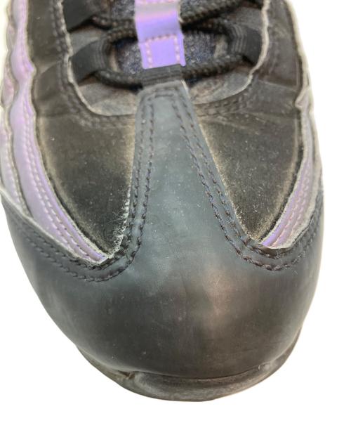 NIKE（ナイキ）NIKE (ナイキ) AIR MAX95 PREMIUM ローカットスニーカー ブラック×パープル サイズ:26.5cmの古着・服飾アイテム