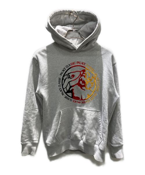 PALACE（パレス）PALACE (パレス) プルオーバーパーカー グレー サイズ:Sの古着・服飾アイテム