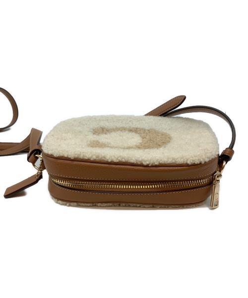 COACH（コーチ）COACH (コーチ) ミニ ジェイミー カメラ バッグ・コーチ モチーフ ショルダーバッグ ベージュ×ナチュラルの古着・服飾アイテム