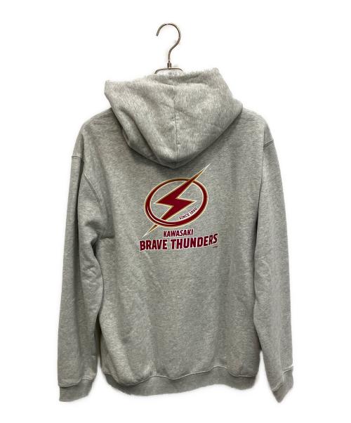GAP（ギャップ）GAP (ギャップ) 川崎ブレイブサンダース (川崎ブレイブサンダース) VINTAGESOFT プルオーバーパーカー グレー サイズ:Lの古着・服飾アイテム