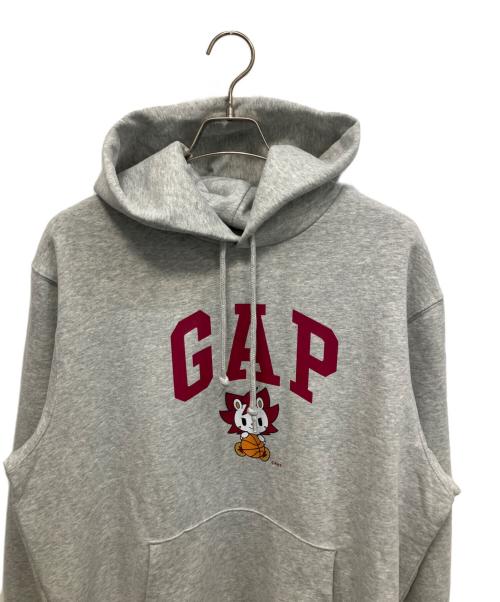 GAP（ギャップ）GAP (ギャップ) 川崎ブレイブサンダース (川崎ブレイブサンダース) VINTAGESOFT プルオーバーパーカー グレー サイズ:Lの古着・服飾アイテム