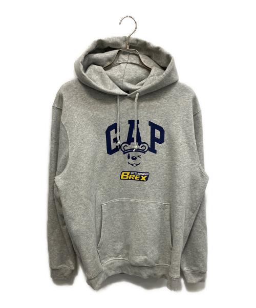 GAP（ギャップ）GAP (ギャップ) 宇都宮ブレックス VINTAGESOFT プルオーバーパーカー グレー サイズ:Lの古着・服飾アイテム