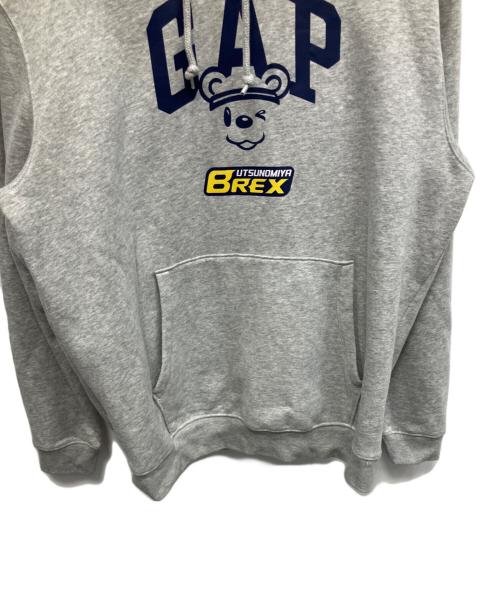 GAP（ギャップ）GAP (ギャップ) 宇都宮ブレックス VINTAGESOFT プルオーバーパーカー グレー サイズ:Lの古着・服飾アイテム