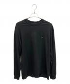 SUPREMEシュプリーム）の古着「スモールボックスロゴ 長袖カットソー」｜ブラック