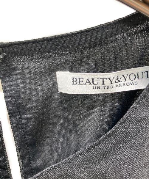 BEAUTY&YOUTH UNITED ARROWS（ビューティーアンドユースユナイテッドアローズ）BEAUTY&YOUTH UNITED ARROWS (ビューティーアンドユースユナイテッドアローズ) ノースリーブブラウス ブラック サイズ:Freeの古着・服飾アイテム