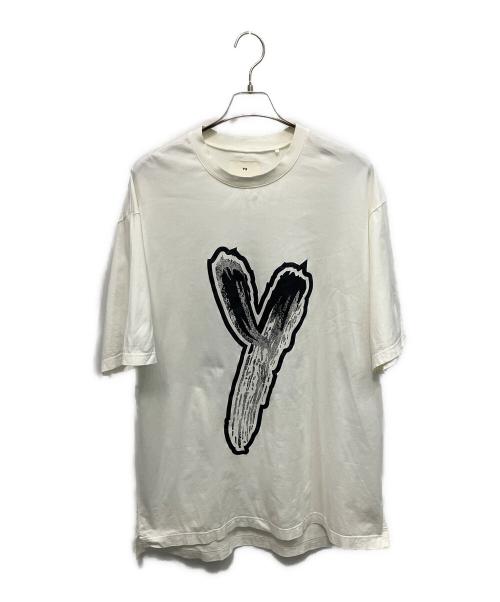 Y-3（ワイスリー）Y-3 (ワイスリー) LOGO GFX Tシャツ ホワイト サイズ:Mの古着・服飾アイテム