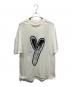 Y-3（ワイスリー）の古着「LOGO GFX Tシャツ」｜ホワイト