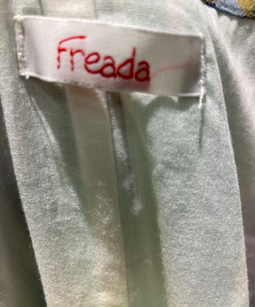 freada（フリーダ）freada (フリーダ) ノースリーブ・キャミソールワンピース マルチカラー サイズ:Freeの古着・服飾アイテム