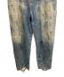 中古・古着 SKOOT HANDMEDOWNS (スクート ハンドミーダウンズ) MECHANIC DENIM PANTS ダメージ加工デニムパンツ ブルー サイズ:L：35000円