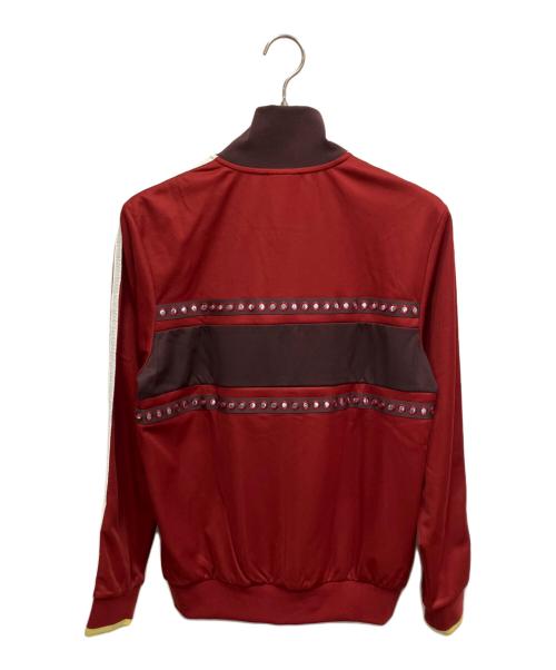 adidas（アディダス）adidas (アディダス) Retro Sports クリケット インスパイアード トラックトップ トラックジャケット レッド サイズ:Mの古着・服飾アイテム