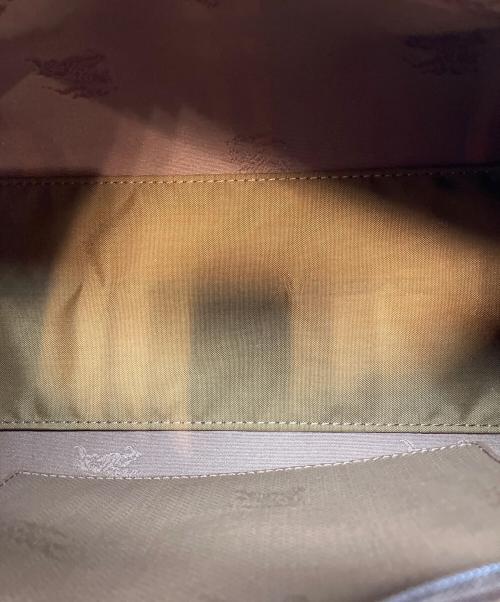 BURBERRY（バーバリー）BURBERRY (バーバリー) ノバチェック柄 ハンドバッグ ブラウンの古着・服飾アイテム