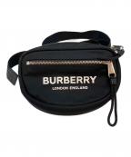 BURBERRYバーバリー）の古着「バムバッグ ウエストポーチ」｜ブラック