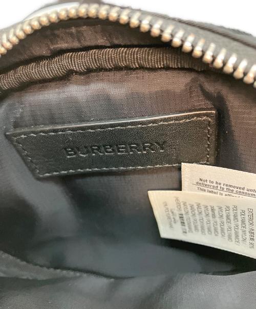 BURBERRY（バーバリー）BURBERRY (バーバリー) バムバッグ ウエストポーチ ブラックの古着・服飾アイテム