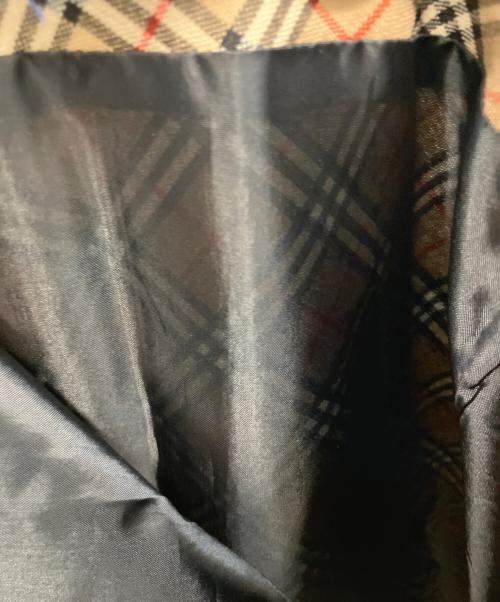 Burberry's（バーバリーズ）Burberry's (バーバリーズ) ノバチェック スカート ベージュ サイズ:40の古着・服飾アイテム