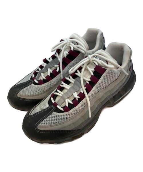 NIKE（ナイキ）NIKE (ナイキ) AIR MAX95 ローカットスニーカー パールグレー/ダークビートルート サイズ:29cmの古着・服飾アイテム