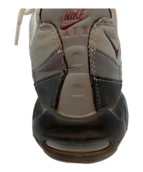 NIKE（ナイキ）NIKE (ナイキ) AIR MAX95 ローカットスニーカー パールグレー/ダークビートルート サイズ:29cmの古着・服飾アイテム
