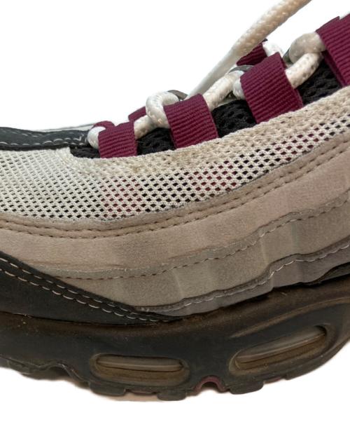 NIKE（ナイキ）NIKE (ナイキ) AIR MAX95 ローカットスニーカー パールグレー/ダークビートルート サイズ:29cmの古着・服飾アイテム