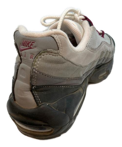NIKE（ナイキ）NIKE (ナイキ) AIR MAX95 ローカットスニーカー パールグレー/ダークビートルート サイズ:29cmの古着・服飾アイテム