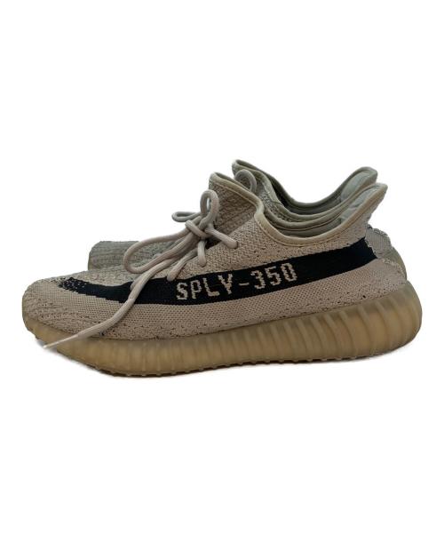 adidas（アディダス）adidas (アディダス) YEEZY BOOST350V2 ローカットスニーカー グレージュ サイズ:29㎝の古着・服飾アイテム