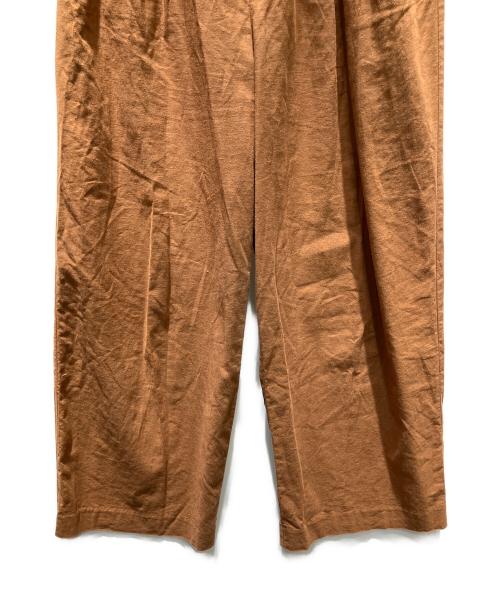 JOURNAL STANDARD relume（ジャーナルスタンダード レリューム）JOURNAL STANDARD relume (ジャーナルスタンダード レリューム) リネン混ワイドパンツ ブラウン サイズ:38の古着・服飾アイテム