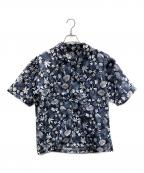 THE NORTH FACEザ ノース フェイス）の古着「S/S Aloha Vent Shirt 半袖シャツ」｜ネイビー