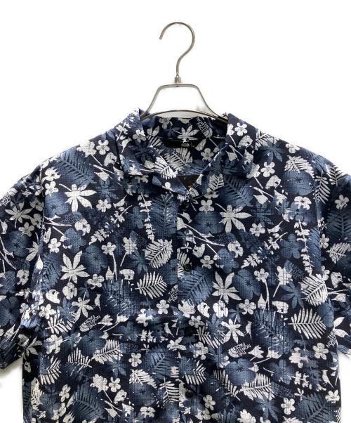 THE NORTH FACE（ザ ノース フェイス）THE NORTH FACE (ザ ノース フェイス) S/S Aloha Vent Shirt 半袖シャツ ネイビー サイズ:Mの古着・服飾アイテム