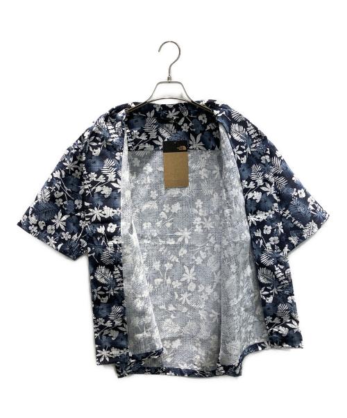 THE NORTH FACE（ザ ノース フェイス）THE NORTH FACE (ザ ノース フェイス) S/S Aloha Vent Shirt 半袖シャツ ネイビー サイズ:Mの古着・服飾アイテム