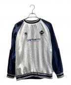 Carhartt WIP×F.C.R.B.カーハート ワーク イン プログレス×エフシーレアルブリストル）の古着「ウォームアップ ピステ」｜ホワイト