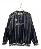 Carhartt WIP×F.C.R.B.カーハート ワーク イン プログレス×エフシーレアルブリストル）の古着「ウォームアップピステ」｜ブラック