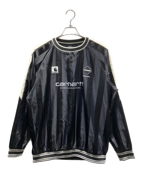 Carhartt WIP（カーハート ワーク イン プログレス）Carhartt WIP (カーハート ワーク イン プログレス) F.C.R.B. (エフシーレアルブリストル) ウォームアップピステ ブラック サイズ:Mの古着・服飾アイテム