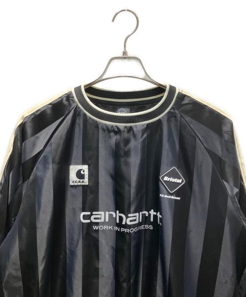 Carhartt WIP（カーハート ワーク イン プログレス）Carhartt WIP (カーハート ワーク イン プログレス) F.C.R.B. (エフシーレアルブリストル) ウォームアップピステ ブラック サイズ:Mの古着・服飾アイテム