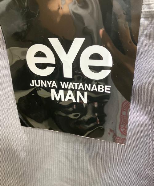THE NORTH FACE（ザ ノース フェイス）THE NORTH FACE (ザ ノース フェイス) eYe JUNYA WATANABE MAN (アイ ジュンヤワタナベマン) 2022 Spring/Summer ストライプ柄 長袖シャツ スカイブルー サイズ:Mの古着・服飾アイテム