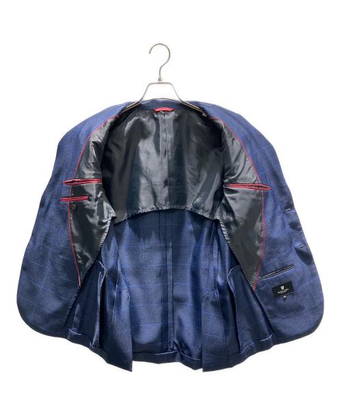 CRESTBRIDGE（クレストブリッジ）CRESTBRIDGE (クレストブリッジ) BLACKLABEL CRESTBRIDGE セットアップスーツ ネイビー サイズ:Mの古着・服飾アイテム