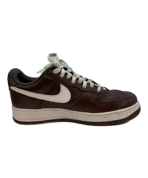 NIKE（ナイキ）NIKE (ナイキ) AIR FORCE1 LOW ローカットスニーカー ブラウン サイズ:27.5cmの古着・服飾アイテム