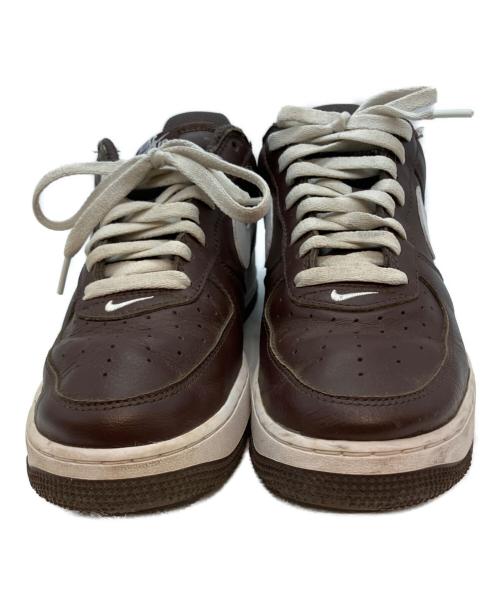 NIKE（ナイキ）NIKE (ナイキ) AIR FORCE1 LOW ローカットスニーカー ブラウン サイズ:27.5cmの古着・服飾アイテム