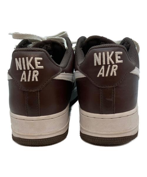 NIKE（ナイキ）NIKE (ナイキ) AIR FORCE1 LOW ローカットスニーカー ブラウン サイズ:27.5cmの古着・服飾アイテム