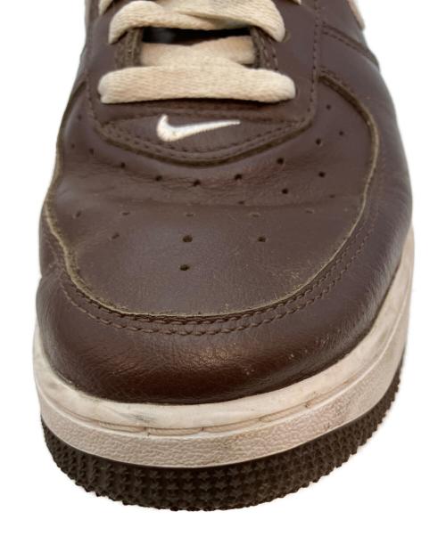 NIKE（ナイキ）NIKE (ナイキ) AIR FORCE1 LOW ローカットスニーカー ブラウン サイズ:27.5cmの古着・服飾アイテム