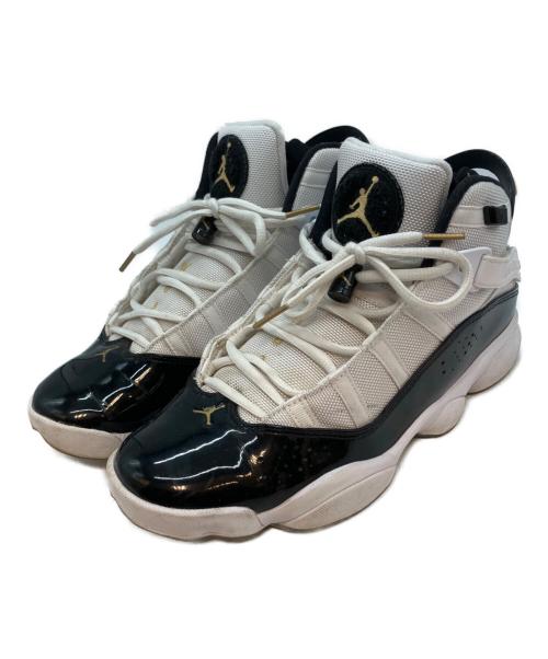 NIKE（ナイキ）NIKE (ナイキ) JORDAN 6 RINGS 'Defining Moments' ハイカットスニーカー ブラック×ホワイト サイズ:26cmの古着・服飾アイテム